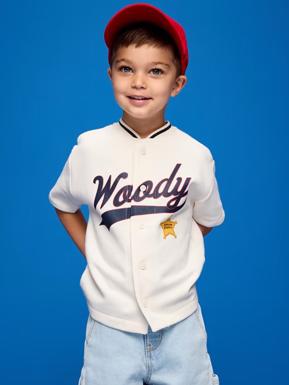 🤠 NWT Old Navy x Toy Story Baseball Jersey Sweatshirt 3T